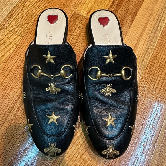 Gucci leather mules 7.5 - Picture 3 of 7